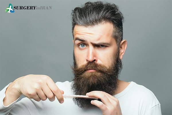 Beard implants in men